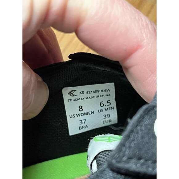 Cariuma Vallely Shoes Mens Size 6.5 Black Canvas Skate Sneakers 421409B06W main image 4